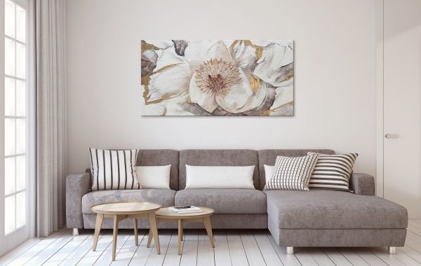 Картина Мальва 70x140 см Юрис Проф Арт 