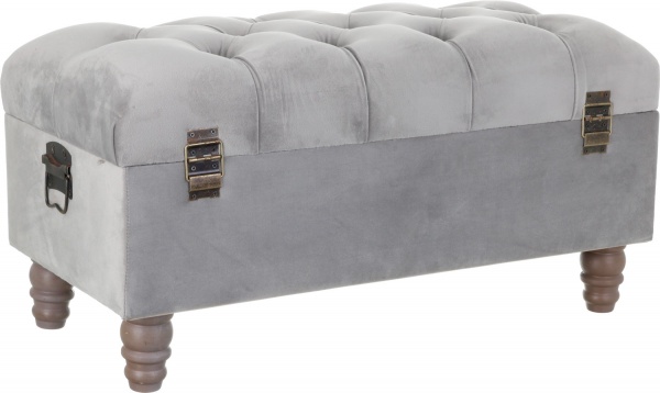 Скриня-пуф Shic S світло-сірий 71,5х37х36,5 см 