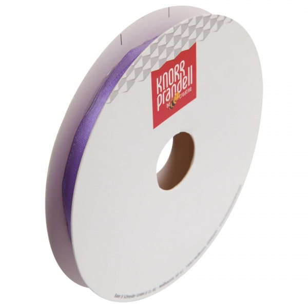 Стрічка декоративна Knorr Prandell Стрічка сатинова ribbon 6mm 10m lilac 0,6 см 10 м бузковий 