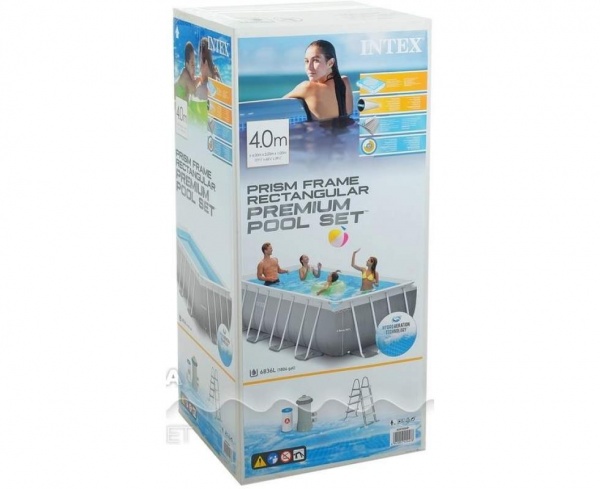 Бассейн каркасный Intex Prism Frame Pool арт. 26790 400x200x122 см