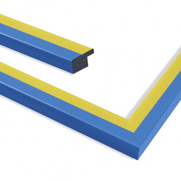 Рамка Marco 1611 1 фото 13х18 см блакитний/жовтий 