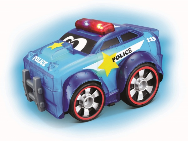 Машинка Bb Junior Полицейская Police Car Push & Glow 16-89004