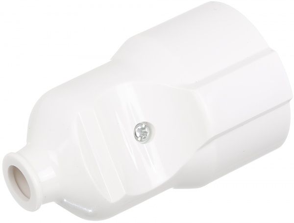 Гнездо UP! (Underprice) усиленное YK-221-WH без заземления 220В 16А белый