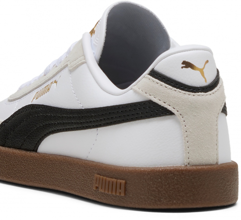 Кроссовки детские демисезонные Puma Club II Era Jr 40148902 р.37,5 белые