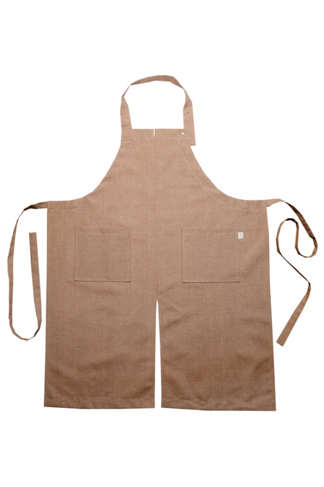 Фартук Корица коричневый Прованс