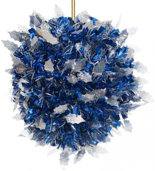 Декорація новорічна Куля пухнаста W20-G8247/5