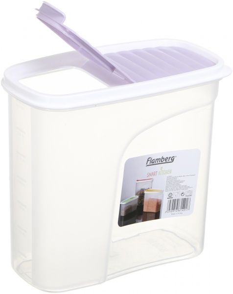 Контейнер с крышкой Sand 1,8 л фиолетовый G-287 Flamberg Smart Kitchen