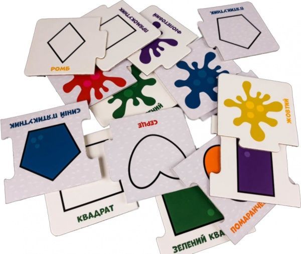 Пазлы Ранок Поиграй с цветами и фигурами