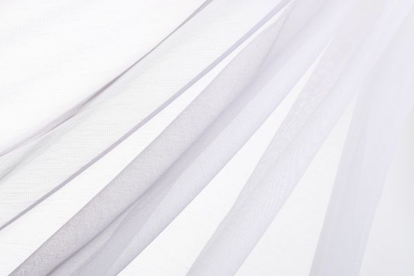 Ткань тюлевая карнавал сетка 295 см серый 