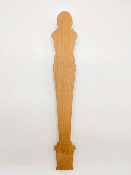 Декоративная панель деревянная вертикальная 1 шт. DV.14.70 66х390x27 мм 