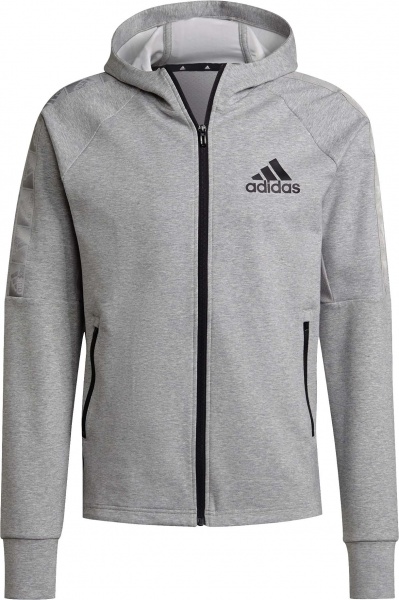 Джемпер Adidas M MT FZ HD H28797 р. S сірий
