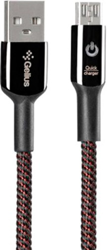 Кабель Gelius Pro Smart GP-U08c MicroUSB 2A (2099900786877) 1 м черный 