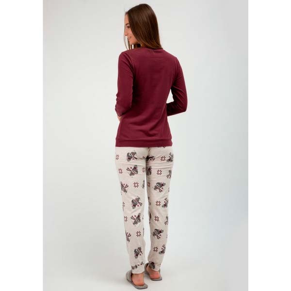 Пижама женская Roksana 1034/16049 р. S баклажановый