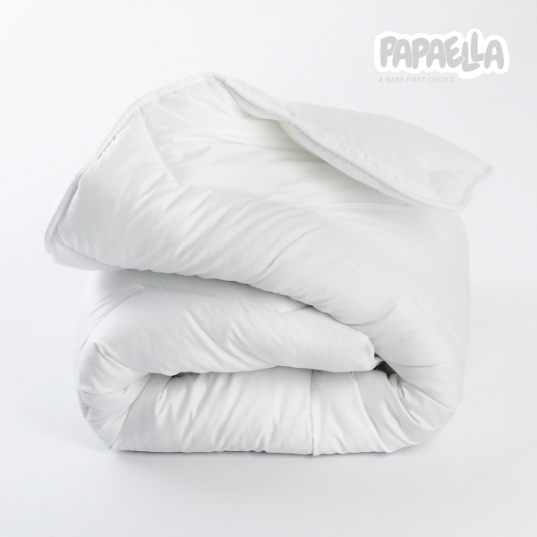 Одеяло детское в кроватку Comfort зигзаг Papaella 100x135 белый 