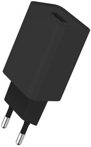 Зарядное устройство ColorWay 1USB Quick Charge 3.0 (18W) черное + cable Type C 