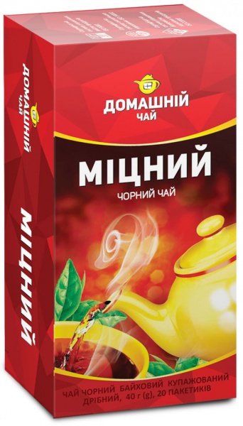 Чай черный Домашній Крепкий 20 шт. 40 г 