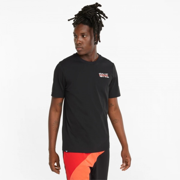 Футболка Puma ONE OF ONE SS TEE 53511001 р.S чорний