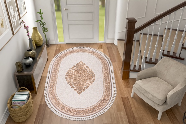 Килим Art Carpet BONO 137 P61 gold О 60x110 см 