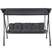 Гойдалка з навісом Patio Sevilla антрацит 