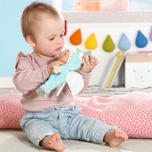 Лялька Zapf Baby Born For Babies Блакитне Янголятко 18 см 832295-1