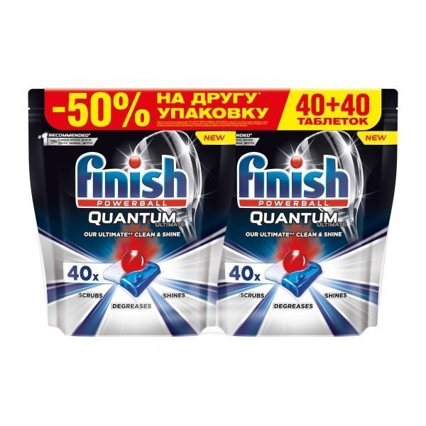 Средство для ПММ Finish Средство д/ПММ Финиш Quantum Ultimate