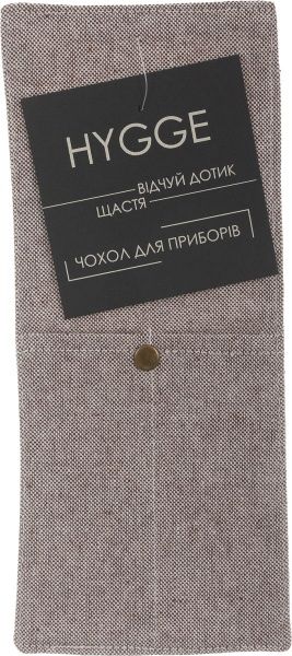 Конверт для столовых приборов Прованс Huge Marron 10x24 см коричневый 