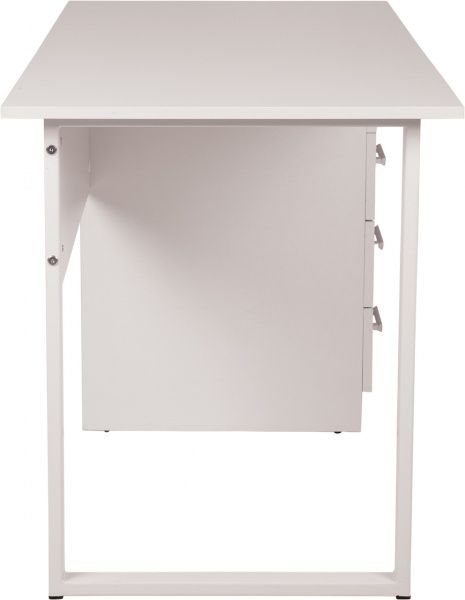 Стол письменный Nowy Styl TWINKS (CH) 1100х500х750 БЕЛЫЙ БРИЛЛИАНТ