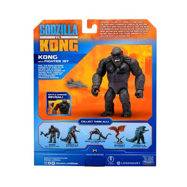 Фигурка GODZILLA VS. KONG Конг с истребителем 35304 