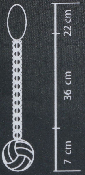 Підхват для штор натуральний 2020-11-K-48 кремовий Majestic