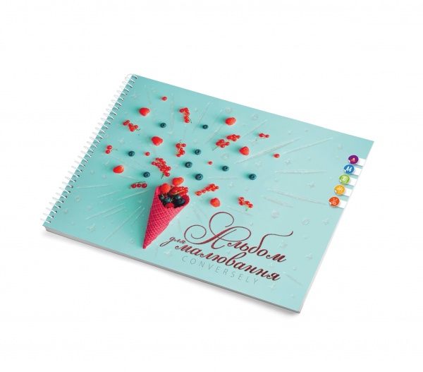 Альбом для рисования на спирали А4 30 листов Аркуш