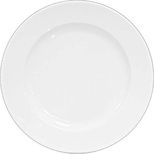 Тарілка обідня Farn Гармонія 24.5 см біла