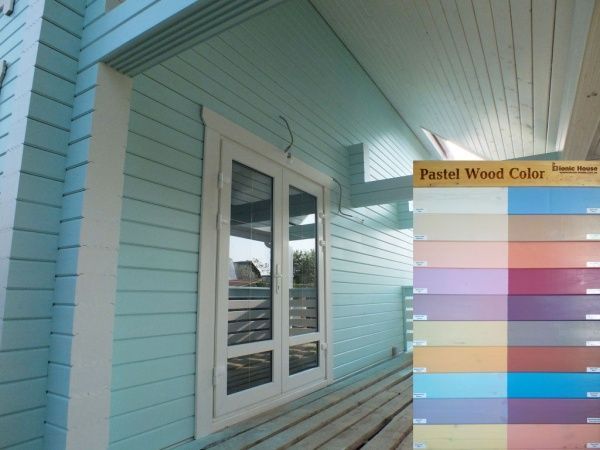 Фарба Bionic House покривна Pastel Wood Color Р218 королівський індиго шовковистий глянець 0,8 л