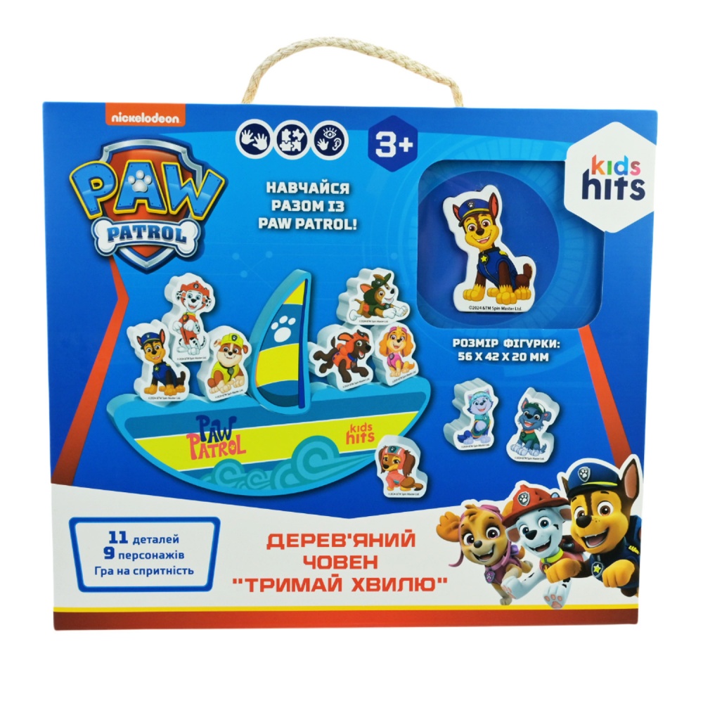 Уголки-балансиры деревянные Shantou Paw Patrol Баланс KH20/048