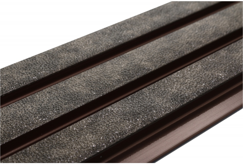 3D-панель с ПВХ JP32-N-4341 119х12х2900 мм (0,34 м.кв) графит