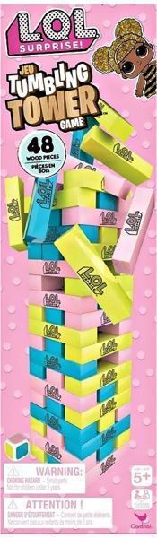 Гра настільна Spin Master Jenga LOL Surprise SM98270/6053960