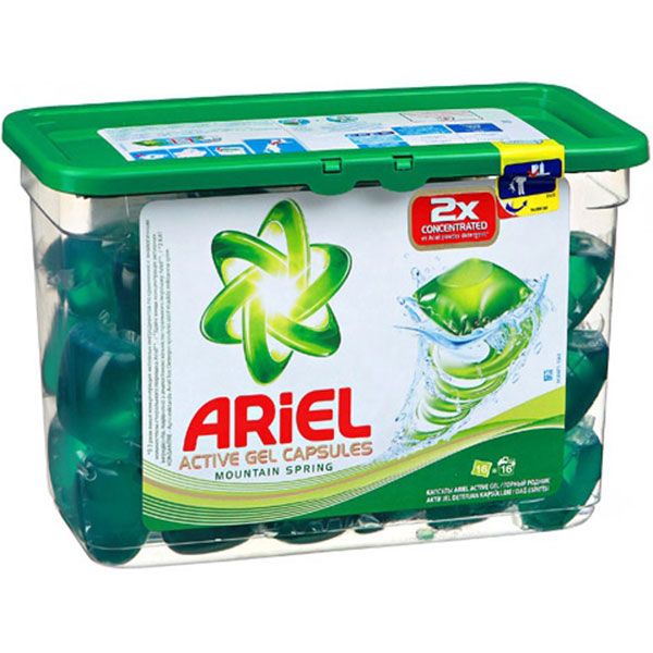 Капсули для прання Ariel Гірське джерело 23 шт