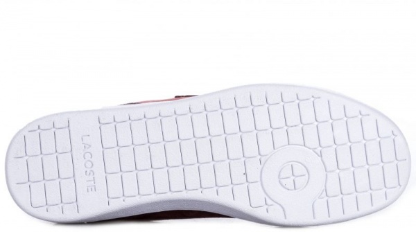 Ботинки Lacoste CARNABY EVO MID 318 1 SPW 736SPW00172H2 р.UK 4 бордовый