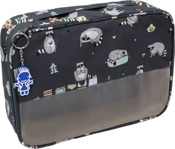 Косметичка Bagland Єноти сірий (708154) 