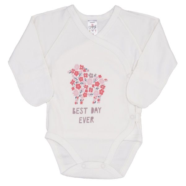 Боди детское ТМ Софія Flowers р.56 розовый 131356 