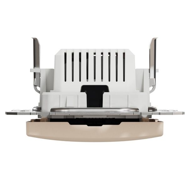 Розетка USB подвійна із заземленням Schneider Electric Sedna Design тип A + A без кришки бежевий SDD112401