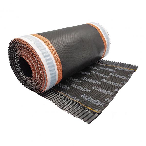 Лента Alenor коньковая 240 мм x 5 м черная