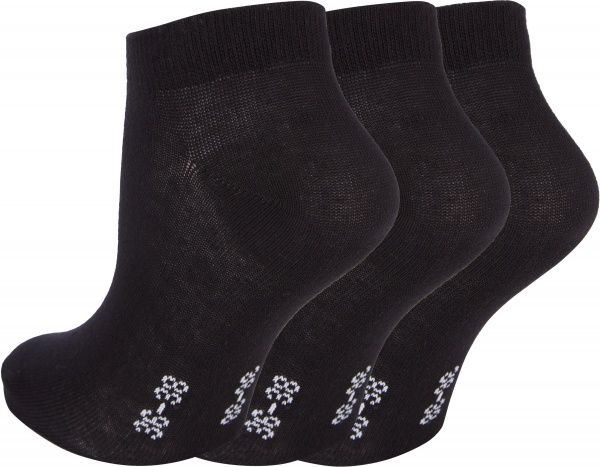 Шкарпетки Energetics New Paul Sneaker 3pck 258881-050 чорний р.45-47