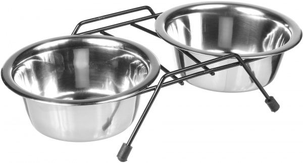 Набір Lilli Pet Double-Dinner з двох мисок і підставкою 2х430 мл 20-5615