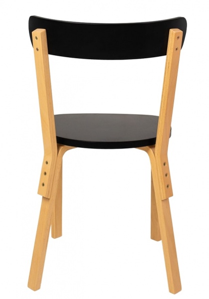 Стул Scandi черный /бук