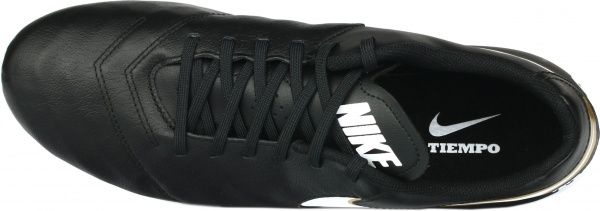 Бутси Nike TIEMPO GENIO II LEATHER FG 819213-010 р. 8 чорний