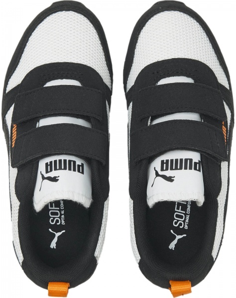 Кроссовки Puma R78 V PS 37361723 р.34 черно-белый