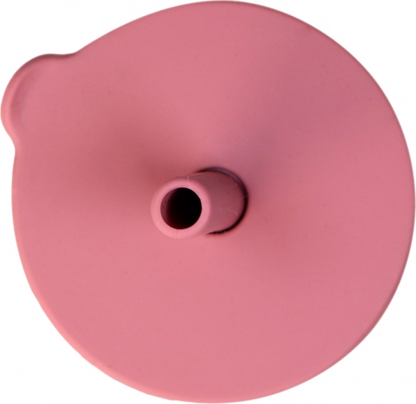 Чашка Tryco з соломинкою силікон попелясто-рожевий TR-392822