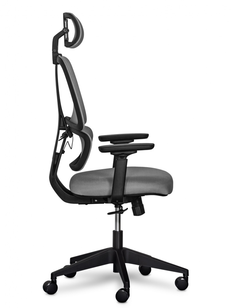 Крісло Mealux Leo Air Dark Grey (Y-543 KBG) сірий