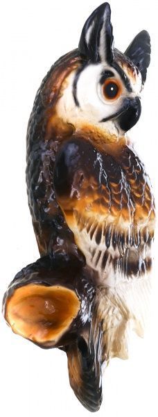 Скульптура садова Сова на дерево 56 см