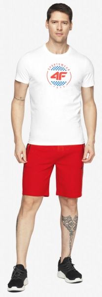 Футболка 4F H4L20-TSM022-10S 2XL белый